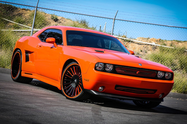 Dodge Challenger в обвесе от Forgiato Wheels