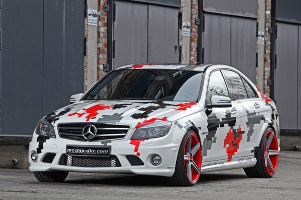 660-сильный Mercedes C63 AMG в тюнинге mcchip-dkr
