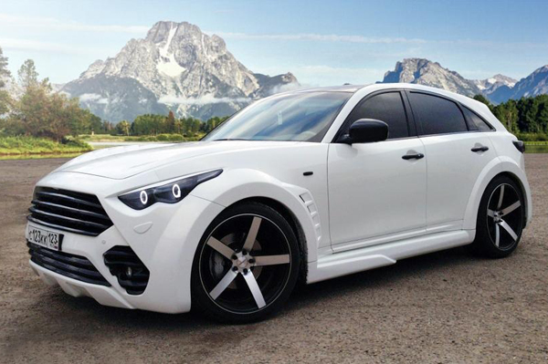 Infiniti FX в обвесе компании Rus Wheels