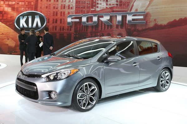 Хэтчбек Kia Forte 2014 - официальные данные